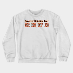 Baltimore Orioles 1971 rotation greatest ever Crewneck Sweatshirt